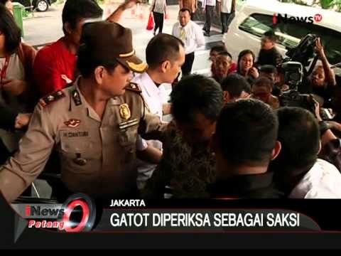 Kasus Dugaan Suap, Gatot Diperiksa Sebagai Saksi - iNews Petang 27/07
