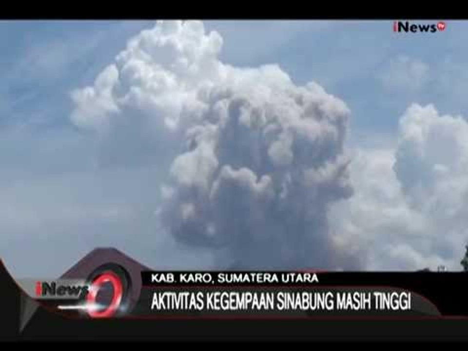 Gunung Sinabung Semburkan Awan Panas 3000 Meter Dan Kolom Abu 2000 Meter - iNews Pagi 28/07