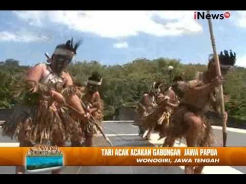 Kesenian Indonesia, Tari Acak Acakan Gabung Jawa Papua - Wajah Indonesia 28/07