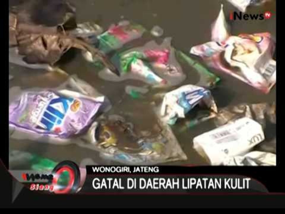 Mandi Dengan Air Comberan Warga Wonogiri Terserang Scabies - iNews Siang 28/07