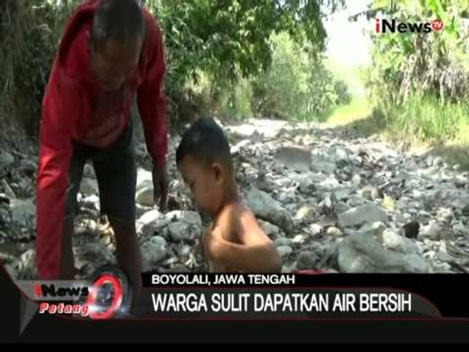Indonesia Darurat Kekeringan, Warga Terpaksa Mengambil Air Di Sungai Keruh - iNews Petang 29/07