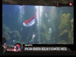 Pengibaran Bendera Merah Putih Dibawah Laut - iNews Malam 18/08