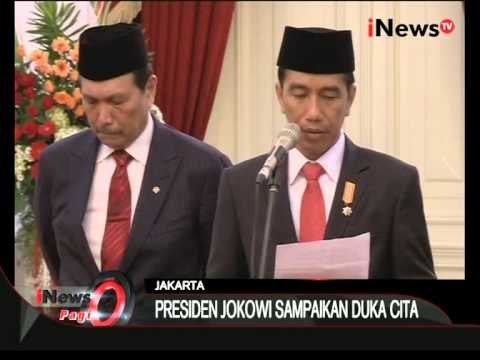 Presiden Joko Widodo Sampaikan Duka Cita Untuk Trigana Air - iNews Pagi 18/08