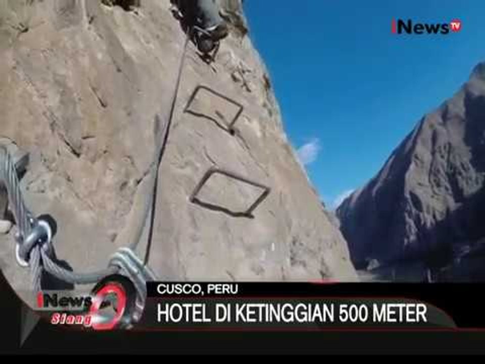 Menantang!!! Merasakan Kamar Hotel Di Tebing Gunung - iNews Siang 30/07