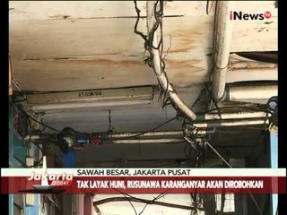 Tak Layak Huni, Rusunawa Karanganyar Akan Dirobohkan - Jakarta Today 30/07