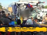 Sopir Tewas Seketika Karena Terjepit Pala Truk - Police Line 29/07