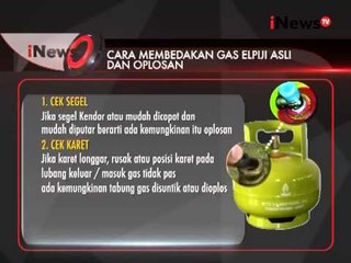 Waspada Gas Oplosan!!! Petugas Melakukan Cek Fisik Elpiji 12Kg - iNews Siang 31/07