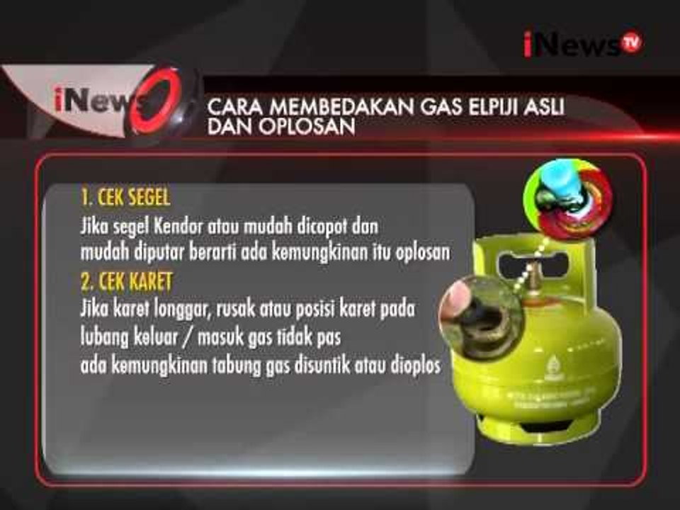 Waspada Gas Oplosan!!! Petugas Melakukan Cek Fisik Elpiji 12Kg - iNews Siang 31/07