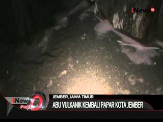 Abu Vulkanik Kembali Papar Kota Jember - iNews Pagi 03/08
