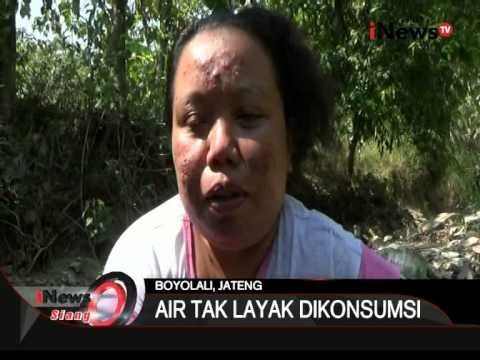 Di Boyolali Kekeringan Air Sudah Berjalan Sebulan - iNews Siang 31/07