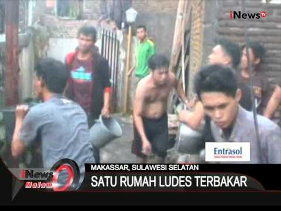 Kebakaran Rumah Sulit Dipadamkan Oleh Petugas Pemadam Kebakaran - iNews Malam 31/07