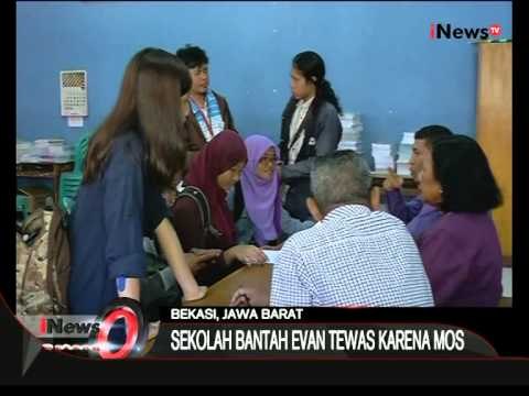 Sekolah Bantah Evan Tewas karena MOS - iNews Petang 03/08