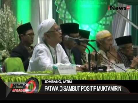 Muktamar NU Rois Am Dibahas Khusus - iNews Malam 03/08