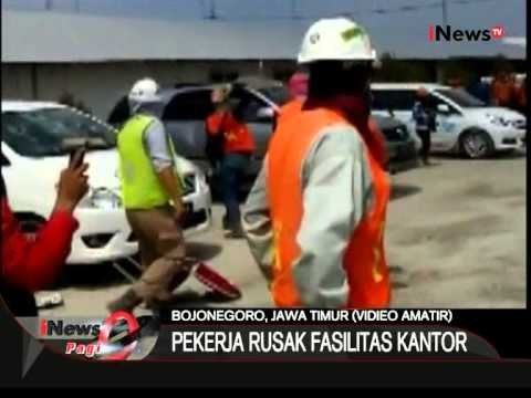 Blok Cepu, Pekerja Rusak Fasilitas Kantor - iNews Pagi 03/08