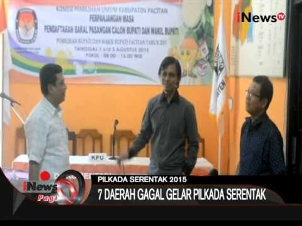7 Daerah Gagal Gelar Pilkada 2015 - iNews Pagi 04/08