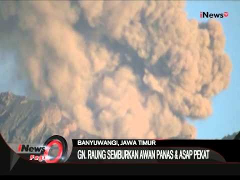 Gunung Raung Semburkan Awan Panas & Asap Pekat - iNews Pagi 05/08