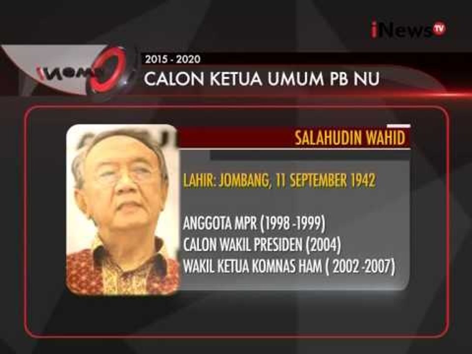 Warga Nahdliyin Pilih Ketua PBNU Baru - iNews Petang 05/08