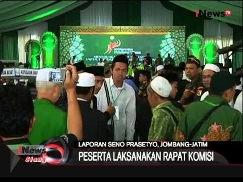 Live Report: Muktamar NU 33 Sidang Pleno Terakhir Tentukan Sistem Pemilihan - iNews Siang 05/08