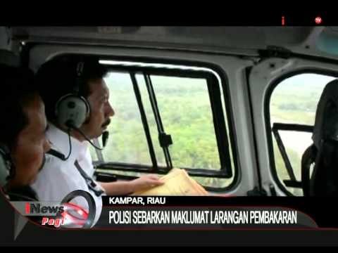 Polisi Sebarkan Maklumat Larangan Pembakaran Hutan - iNews Pagi 05/08