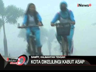 Download Video: Kebakaran Lahan Gambut, Asap Kepung Kota Sampit Kalimantan Tengah - iNews Siang 05/08