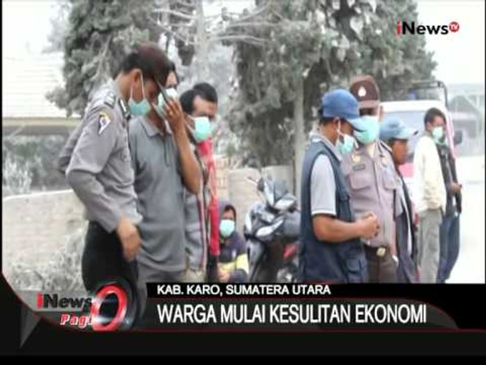Dampak Abu Sinabung, Warga Duduki Kantor Kepala Desa - iNews Pagi 06/08