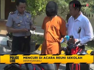Pura-pura Jadi Alumni, Pencuri Terekam CCTV Sekolah, Bali - Police Line 05/08
