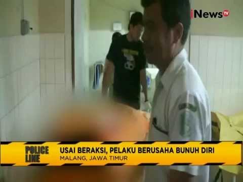 Pembunuhan Sadis, Suami Bacok Istri Dan Anak Lalu Bunuh Diri - Police Line 05/08