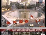 Pantauan Lalu Lintas Di Bundaran HI Kerjasama Dengan NTMC Polri - Jakarta Today 06/08