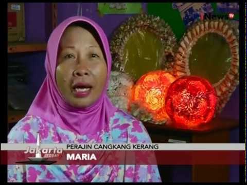 Kerajinan Cangkang Kerang, Usaha Kreatif Warga Cilincing - Jakarta Today 07/08