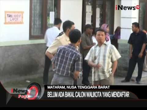 Perpanjangan Pendaftaran Tidak Pengaruhi Bursa Pencalonan Pilkada Mataram - iNews Pagi 10/08