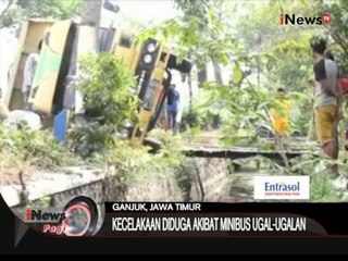 Tabrakan Beruntun Di Nganjuk, Jatim - iNews Pagi 11/08