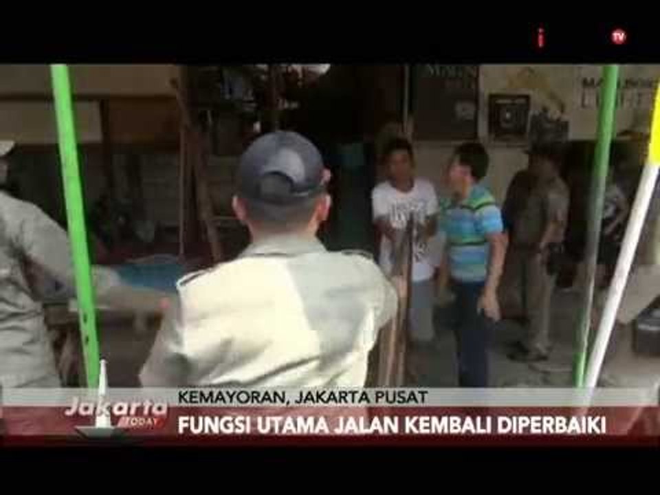 Puluhan Bangunan Liar Dibongkar Paksa, Kemayoran, Jakarta Pusat - Jakarta Today 11/08