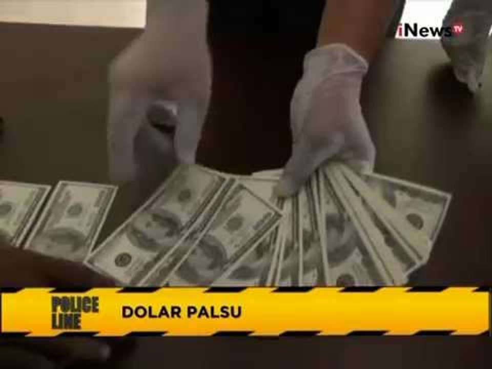 Buset!! Pengedar Uang Dolar Palsu Diberi Imbalan 22.5 Juta Rupiah - Police Line 11/08