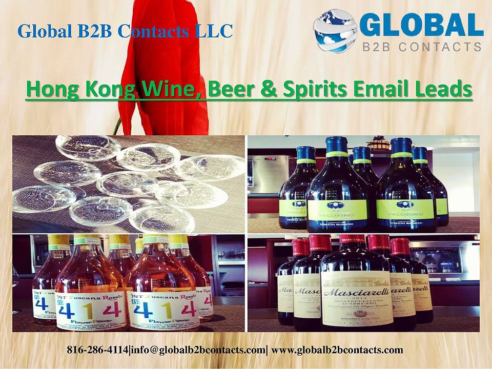 Hong Kong Wine, Beer & Spirits Email Leads
