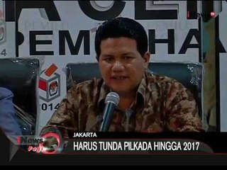 4 Daerah Tunda Pilkada Hingga 2017 - iNews Pagi 12/08