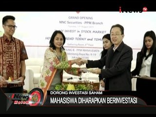 Dorong Pasar Modal, MNC Securitas Buka Cabang Ke 40 - iNews Malam 11/08