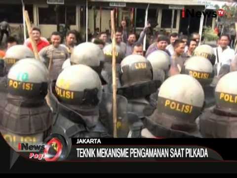 Polda Metro Jaya Gelar Simulasi Pengamanan Pilkada 2015 - iNews Pagi 14/08