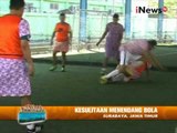 Aksi Polair Polda Jatim Lomba Futsal Dengan Memakai Daster - Wajah Indonesia 14/08