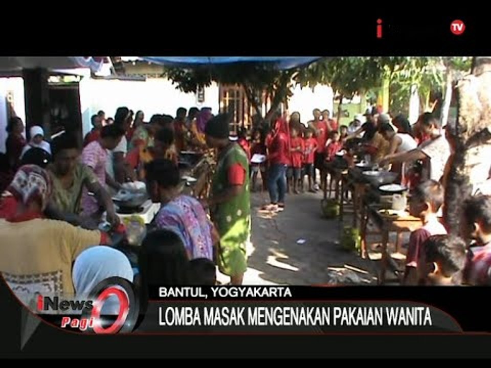 Keseruan Lomba Rias Wajah, Masak Dan Menangkap Ikan Lele Di Bantul, Yogyakarta - iNews Pagi 17/08