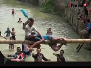 Keseruan Lomba Pukul Guling Di Tebing Tinggi, Sumatera Utara - iNews Pagi 17/08