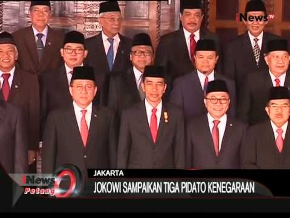 Jokowi Sampaikan Tiga Pidato Kenegaraan - iNews Petang 14/08