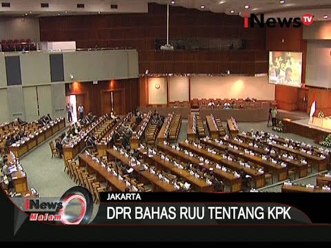 Kinerja KPK Dibelenggu ? DPR Bahas RUU Tentang KPK - iNews Malam 07/10
