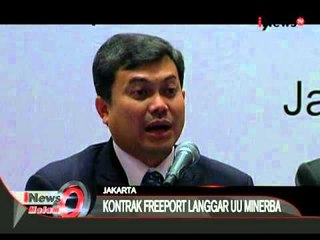 Rizal Ramli Menilai Perpanjangan Kontrak Freeport Menyalahi UU Minerba - iNews Malam 08/10