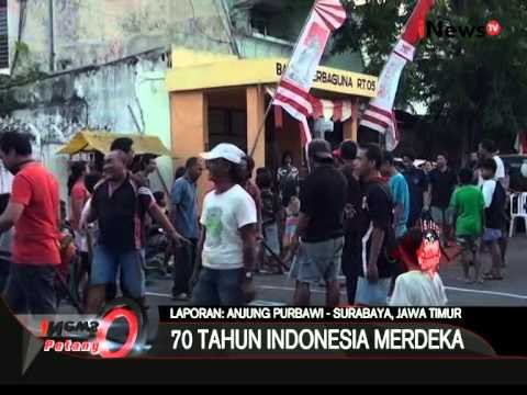 Live Report: Kemeriahan Perayaan HUT RI 70 Di Surabaya - iNews Petang 17/08