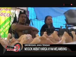 Download Video: Aksi Mogok Pedagang Daging Ayam Sampai Daging Sapi, Pasar Sepi, Grobogan, Jateng - iNews Malam 18/08