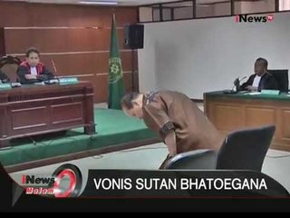 Sutan Bhatoegana Divonis 10 Tahun Penjara - iNews Malam 19/08