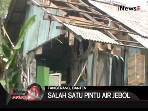 Pintu Air Jebol, Rumah Di Bantaran Sungai Cisadane Amblas - iNews Petang 19/08
