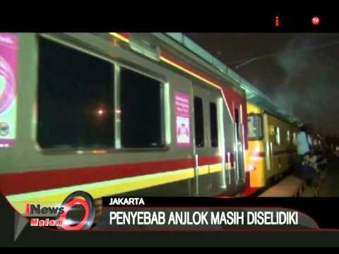 Penyebab Anjloknya KRL Jabodetabek Masih Diselidiki - iNews Malam 19/08