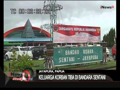Pihak Keluarga Korban Trigana Air Telah Tiba Di Bandara Sentani, Papua - iNews Siang 19/08