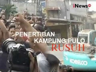 Download Video: Kerusuhan Kampung Pulo, Warga Melakukan Perlawanan Terhadap Aparat - iNews Siang 20/08